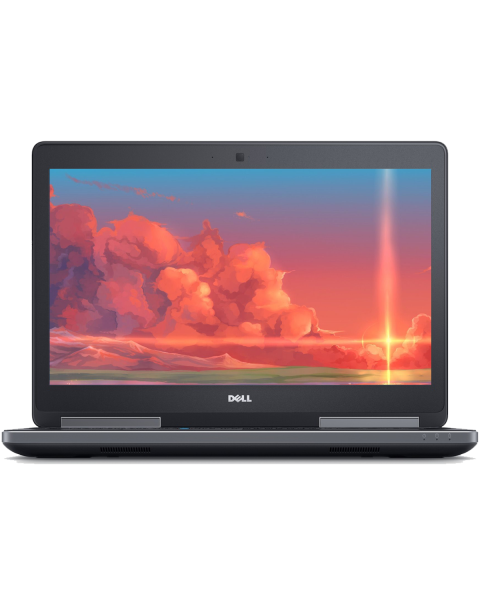 Dell Precision 7510 | 15,6 Zoll FHD | 6. Generation i7 | 256-GB-SSD | 16 GB RAM | NVIDIA Quadro M1000M | 2,7 GHz | QWERTY/AZERTY