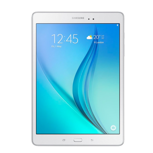 Refurbished Samsung Tab A | 9,7 Zoll | 16GB | WLAN + 4G | Weiß (2015)