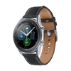 Refurbished Galaxy Watch3 | 41 | Edelstahlgehäuse Silber | Schwarzes Lederband | GPS | Wi-Fi + 4G