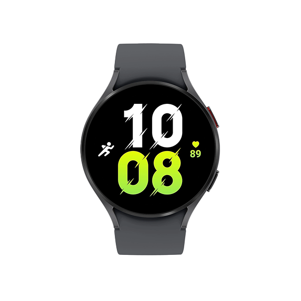 Refurbished Galaxy Watch5 | 44mm | Aluminium Graphit | Graphit Sportarmband | GPS | WiFi