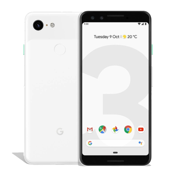 Refurbished Google Pixel 3 | 64GB | Weiß