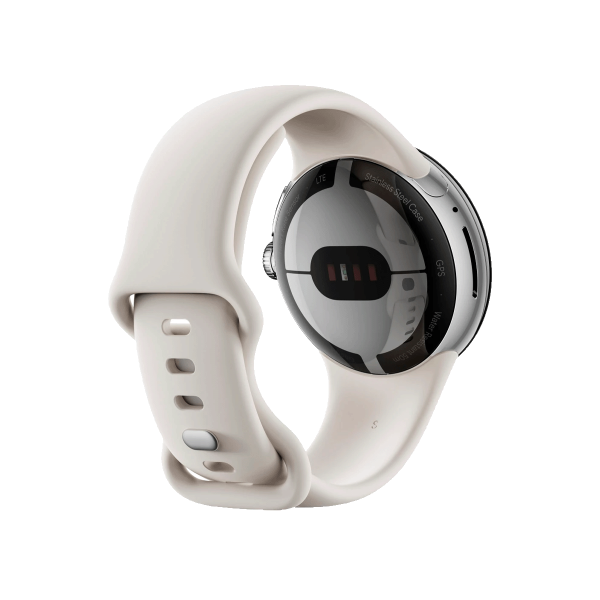 Refurbished Google Pixel Watch | 41mm | Silber | GPS | WiFi