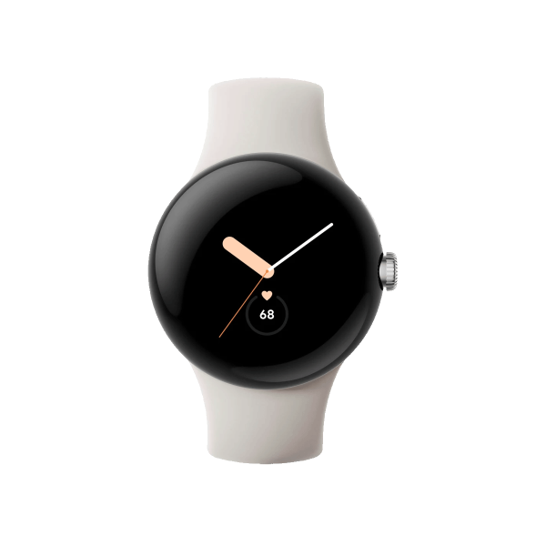 Refurbished Google Pixel Watch | 41mm | Silber | GPS | WiFi