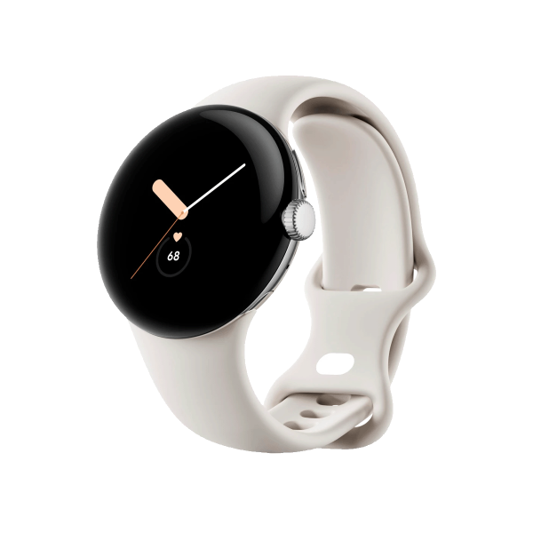 Refurbished Google Pixel Watch | 41mm | Silber | GPS | WiFi