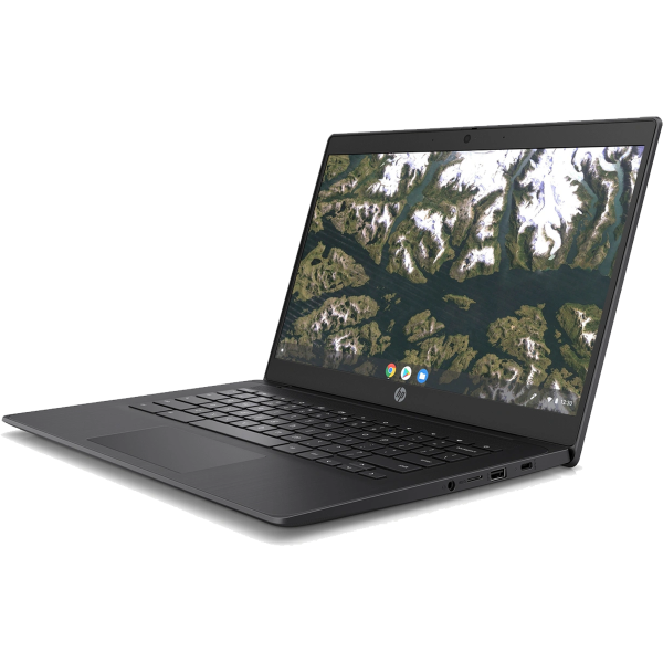 HP Chromebook 14 G6 | 14 Zoll FHD | Intel-Celeron | 32 GB SSD | 4 GB RAM | QWERTY | D1