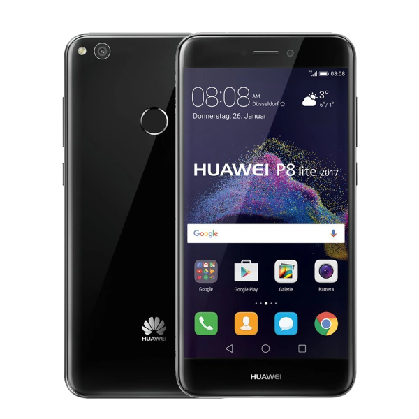 Refurbished Huawei P8 Lite | 16GB | Schwarz | 2017
