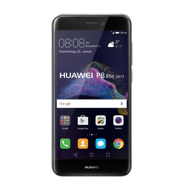 Refurbished Huawei P8 Lite | 16GB | Schwarz | 2017