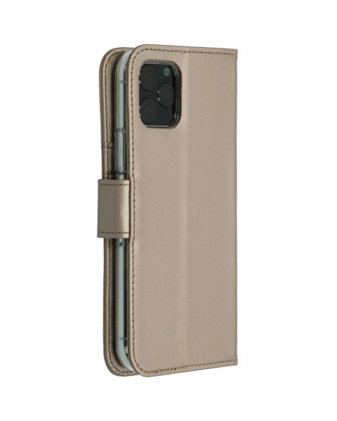 Accezz Wallet Softcase Booktype iPhone 11 Pro - Goud / Gold
