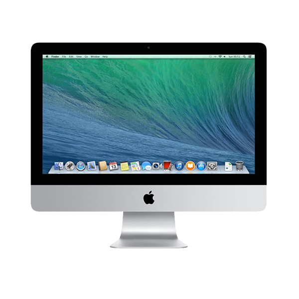 Refurbished iMac 21 Zoll | Core i5 2.7 GHz | 1 TB SSD | 8 GB RAM | Silber (Ende 2013)