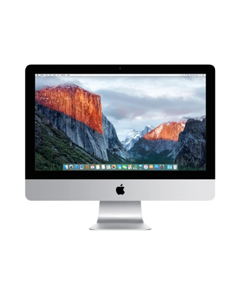 Refurbished iMac 21 Zoll | Core i5 3.1 GHz | 1 TB Fusion | 8 GB RAM | Silber (4K, Retina, Ende 2015)