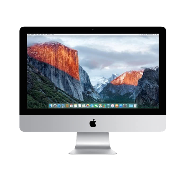 Refurbished iMac 21 Zoll | Core i5 1.6 GHz | 1 TB HDD | 8 GB RAM | Silber (Ende 2015)