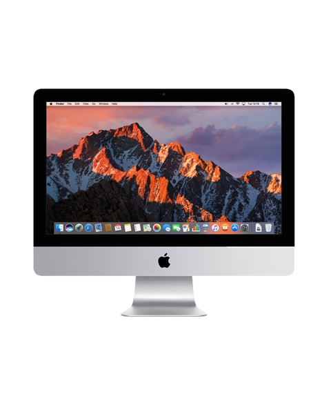 iMac 21 Zoll | Core i5 3.4 GHz | 1 TB Fusion | 8 GB RAM | Silber (4K, Retina, 2017)