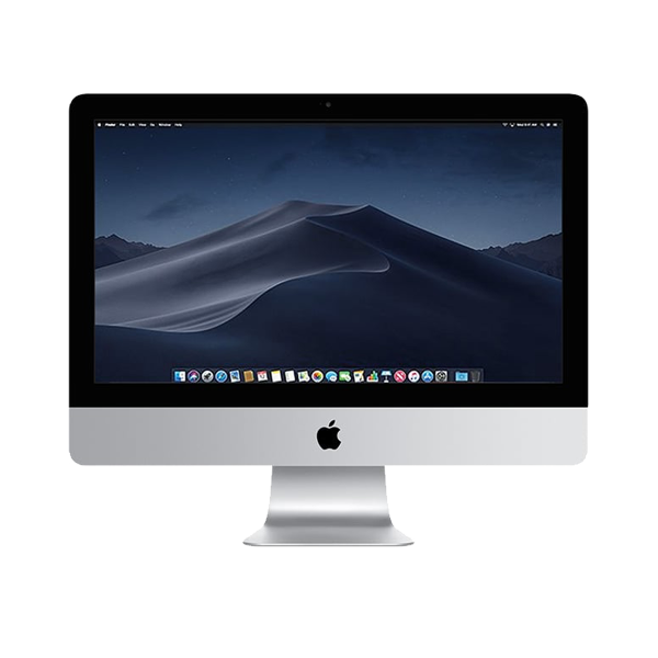 Refurbished iMac 21 Zoll | Core i3 3.6 GHz | 1 TB HDD | 8 GB RAM | Silber (4K, 21,5 Zoll, 2019)