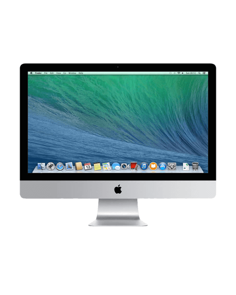 iMac 27 Zoll | Core i5 3.2 GHz | 512 GB SSD | 16 GB RAM | Silber (Ende 2013)