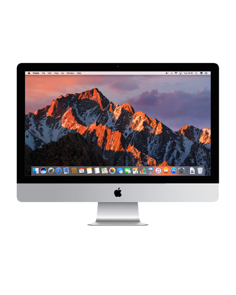iMac 27 Zoll | Core i7 4.2 GHz | 1 TB Fusion | 8 GB RAM | Silber (5K, Retina, Mitte 2017)