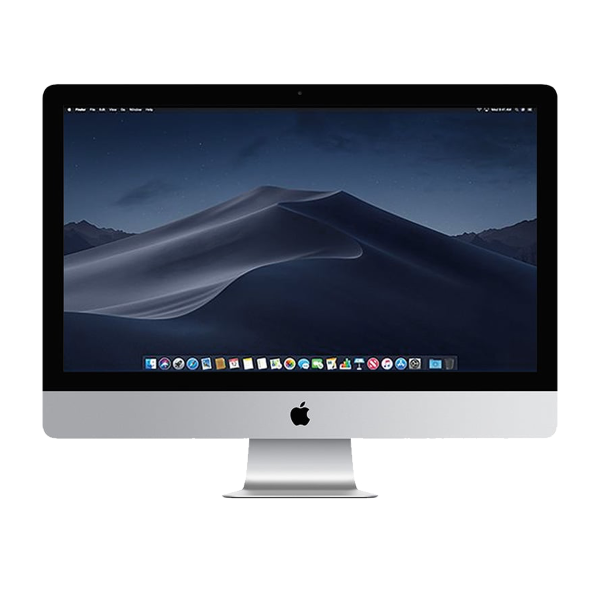 iMac 27-Zoll | Core i5 3.7 GHz | 2 TB FD | 32 GB RAM | Silber (Retina, 5K, 27 Inch, 2019)