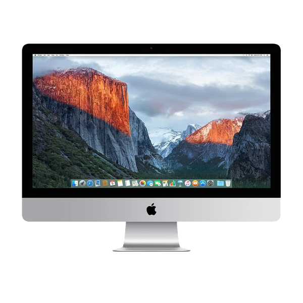 Refurbished iMac 27 Zoll | Core i7 4.0 GHz | 256 GB SSD | 32 GB RAM | Silber (5K, Retina, Ende 2015)