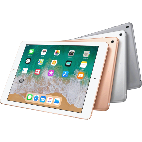 Refurbished iPad 2018 32GB WiFi Spacegrau | Ohne Kabel und Ladegerät