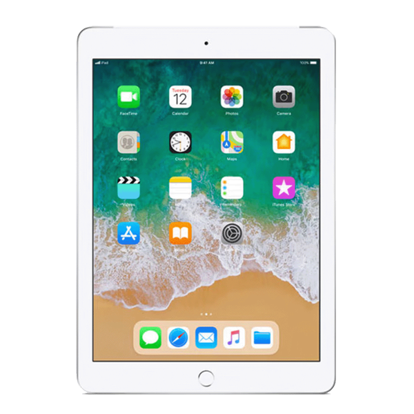 Refurbished iPad 2018 32GB WiFi + 4G Silber