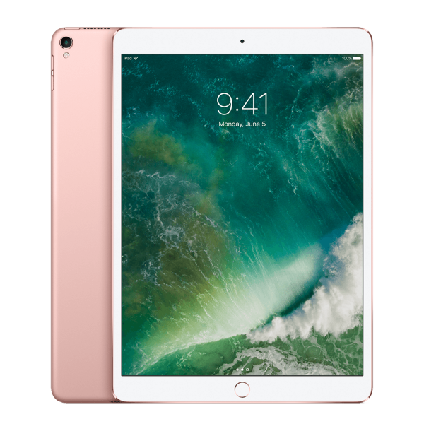 Refurbished iPad Pro 10.5 64GB WiFi + 4G Roségold (2017) | Ohne Kabel und Ladegerät