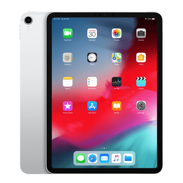 Refurbished iPad Pro 11-inch 64GB WiFi + 4G Silber (2018) | Ohne Kabel und Ladegerät