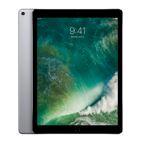 Refurbished iPad Pro 12.9 256GB WiFi Spacegrau (2017) | Ohne Kabel und Ladegerät