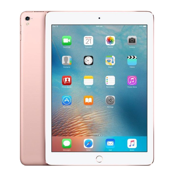 Refurbished iPad Pro 9.7 32GB WiFi + 4G Roségold | Ohne Kabel und Ladegerät