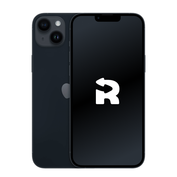 Refurbished iPhone 14 Plus 128GB Mitternacht Schwarz | Ohne Kabel und Ladegerät