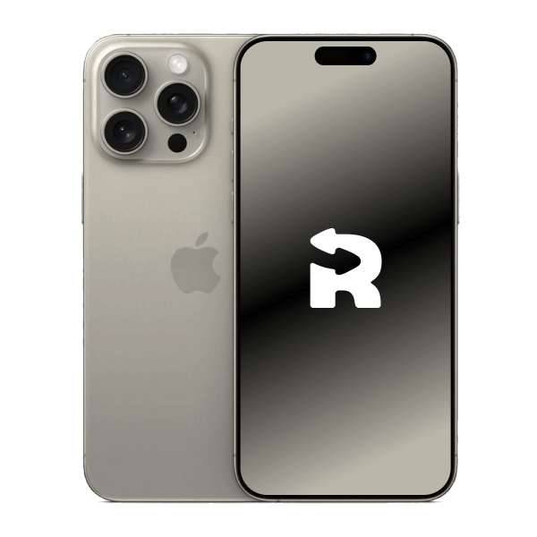 Refurbished iPhone 15 Pro Max 1TB Titan Blau