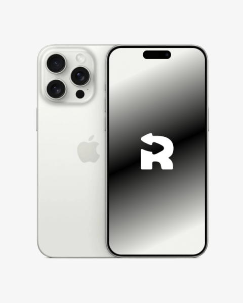 Refurbished iPhone 15 Pro Max 256GB Titan Weiß