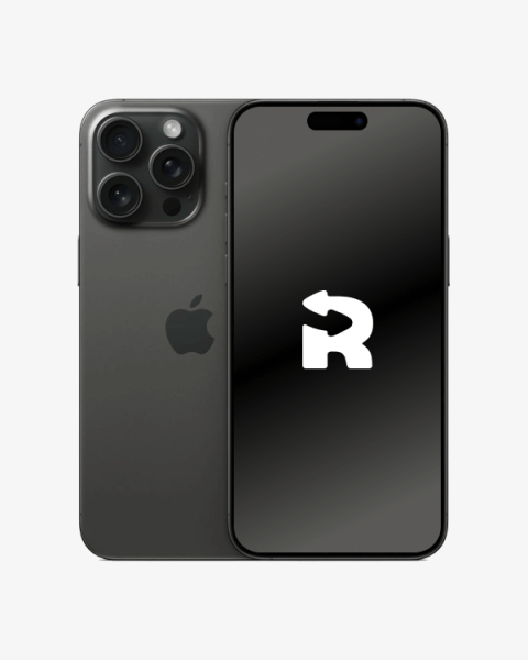 Refurbished iPhone 15 Pro Max 1TB Titan Schwarz