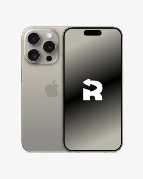 Refurbished iPhone 15 Pro 128GB Titan Natur