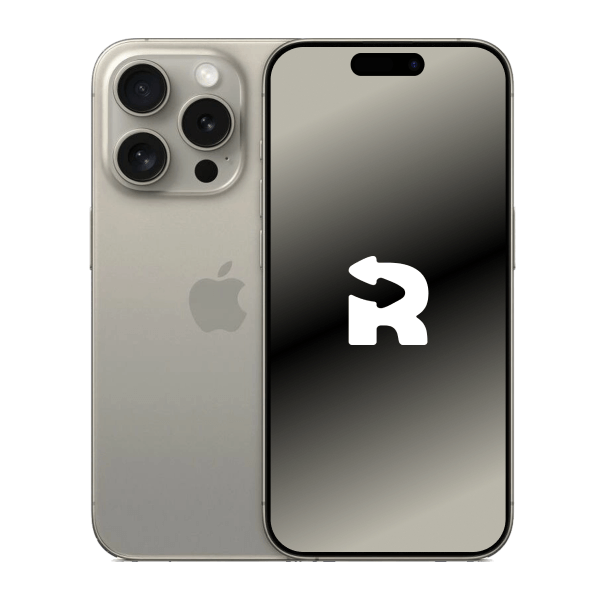 Refurbished iPhone 15 Pro 256GB Titan Natur