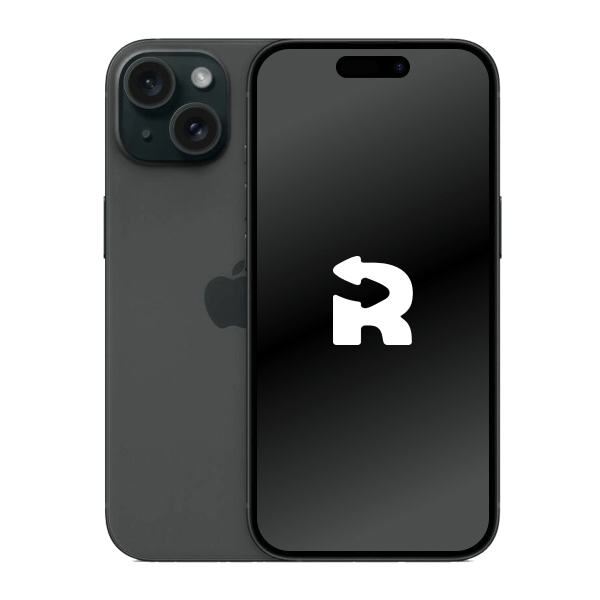 Refurbished iPhone 15 128GB Schwarz