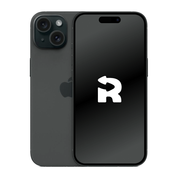 Refurbished iPhone 15 512GB Schwarz