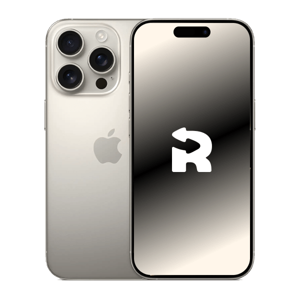 Refurbished iPhone 16 Pro 128GB Titan Weiß