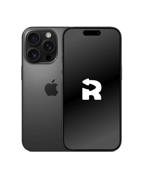 Refurbished iPhone 16 Pro 128GB Titan Schwarz