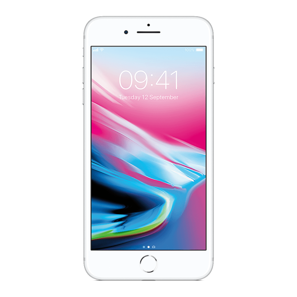 Refurbished iPhone 8 plus 64GB Silber