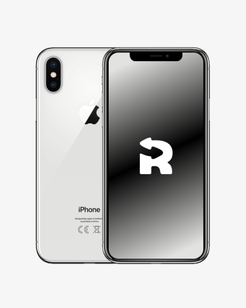 Refurbished iPhone X 256GB Silber