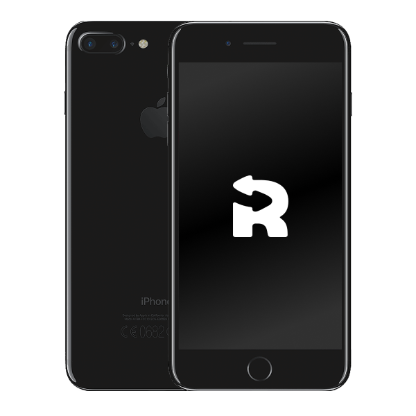 Refurbished iPhone 7 Plus 128GB Pechschwarz