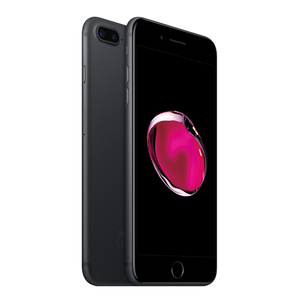 Refurbished iPhone 7 Plus 256GB Mattschwarz