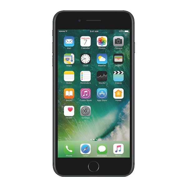 Refurbished iPhone 7 Plus 32GB Mattschwarz