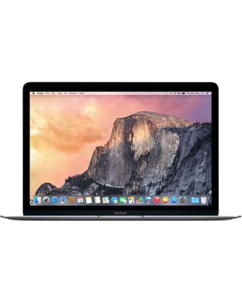 MacBook 12-Zoll | Kern M 1,1 GHz | 256-GB-SSD | 8GB RAM | Space Grau (Anfang 2015) | Qwerty