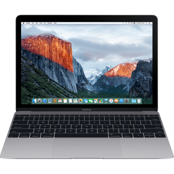 MacBook 12-Zoll | Kern m3 1,1 GHz | 256-GB-SSD | 8GB RAM | Space Grau (Anfang 2016) | Qwerty