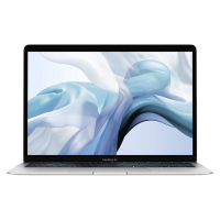 MacBook Air 13 Zoll | Core i5 1,6 GHz | 128-GB-SSD | 8 GB RAM | Silber (Ende 2018) | Qwerty