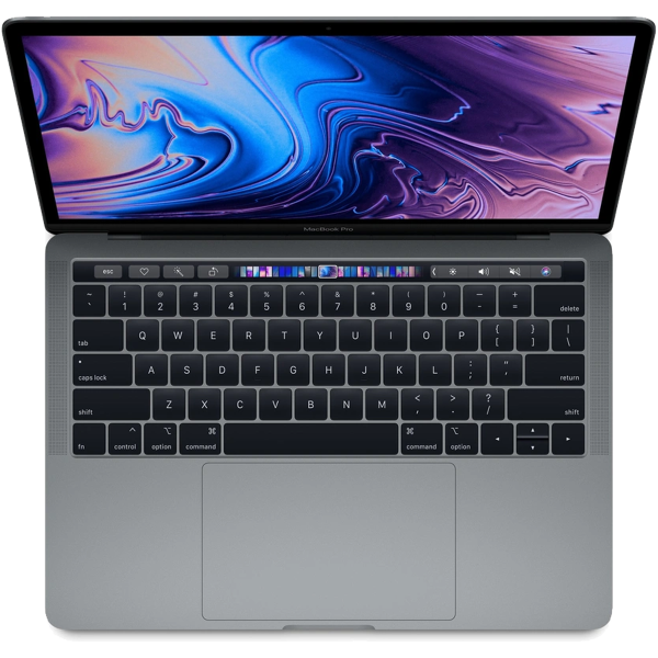 MacBook Pro 13 Zoll | Touch-Bar | Core i5 2,3 GHz | 512GB SSD | 16GB RAM | Spacegrau (2018) | Qwerty