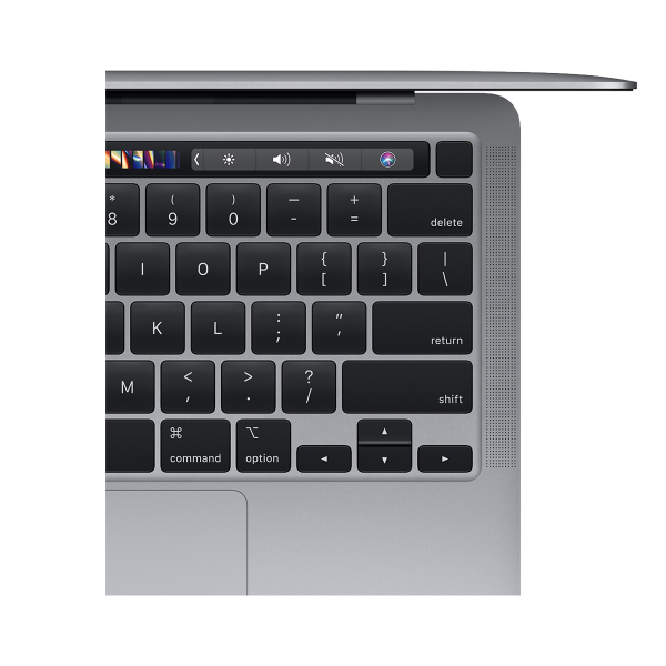 Macbook Pro 13 Zoll | Apple M1 3,2 GHz | 512-GB-SSD | 16 GB RAM | Silber (2020) | Qwerty