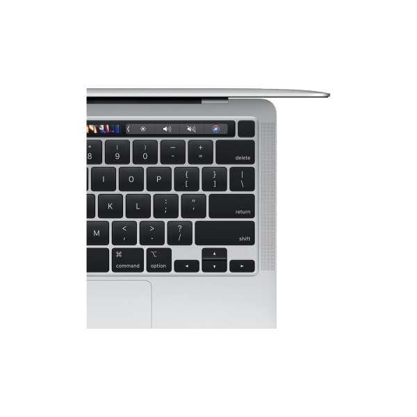 MacBook Pro 13 Zoll | Touch-Leiste | Apple M1 | 256-GB-SSD | 8GB RAM | Silber (2020)