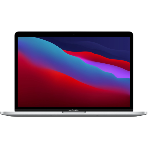 MacBook Pro 13 Zoll | Touch-Leiste | Apple M1 | 256-GB-SSD | 8GB RAM | Silber (2020)