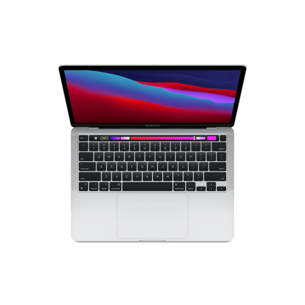 MacBook Pro 13 Zoll | Touch-Leiste | Apple M1 | 256-GB-SSD | 8GB RAM | Silber (2020)